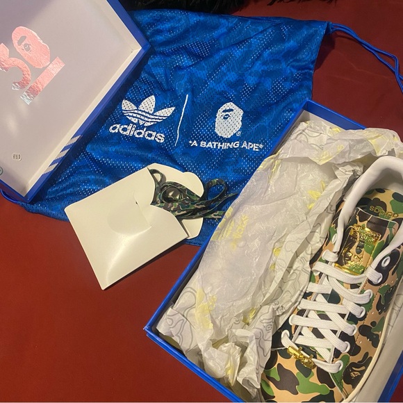 Adidas Bape sneakers nwt in box